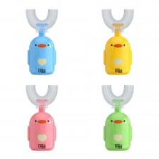 Silicone Baby U-shaped Toothbrush 